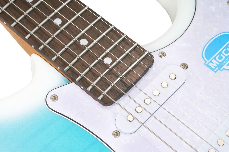 Mooer MSC41ProDBL Elektro Gitar (Dreamy Blue)