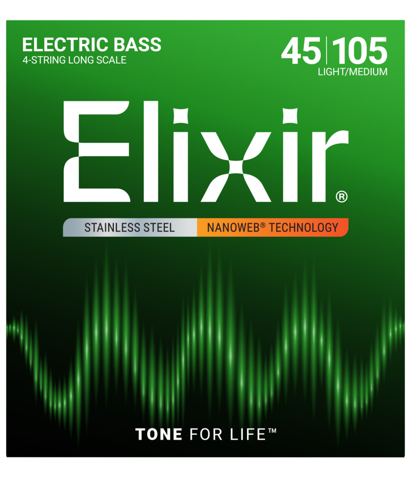 Elixir 45-105 Nanoweb Bas Teli (14677)