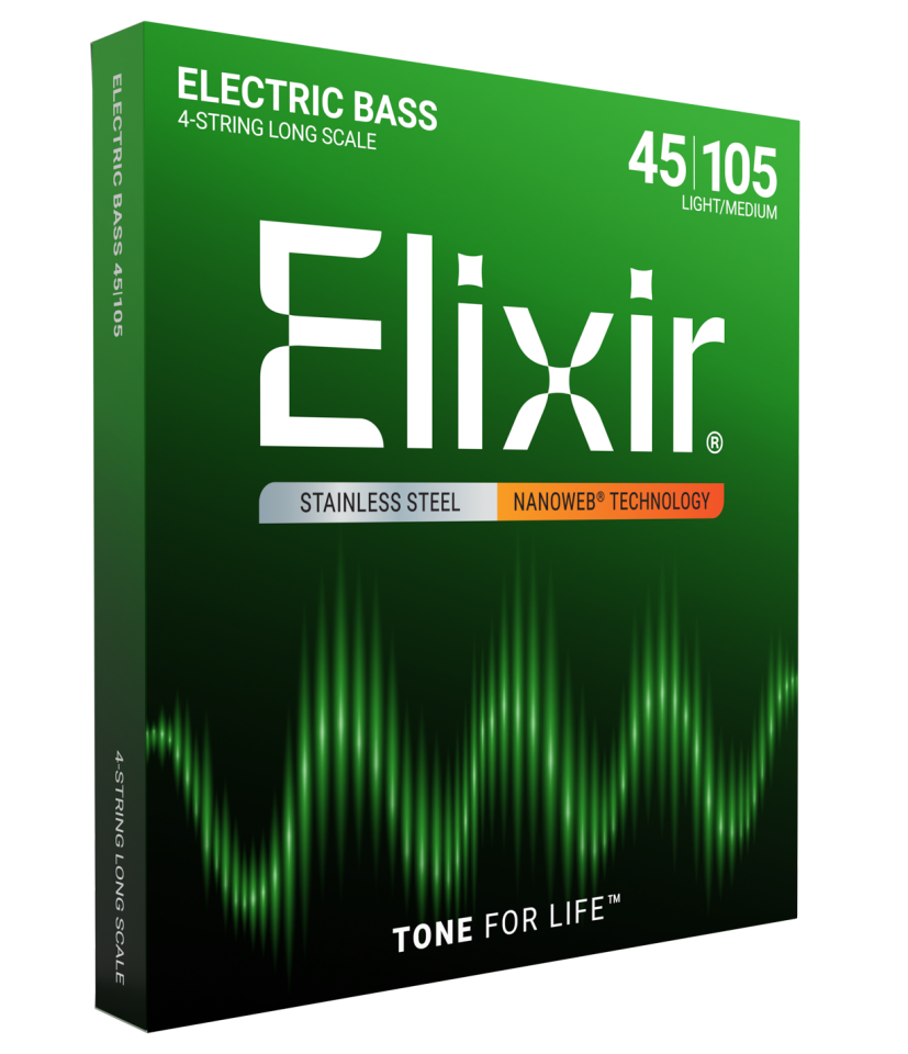 Elixir 45-105 Nanoweb Bas Teli (14677)
