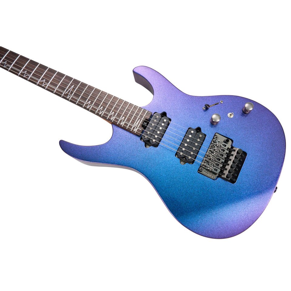 Mooer MMT100FRAPP Elektro Gitar (Aurora Purple)