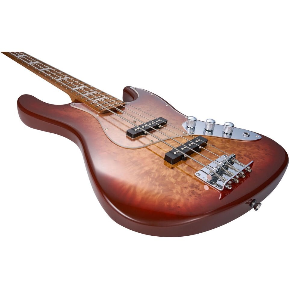Mooer MBJ420RDBR Bas Gitar (Red Burst)