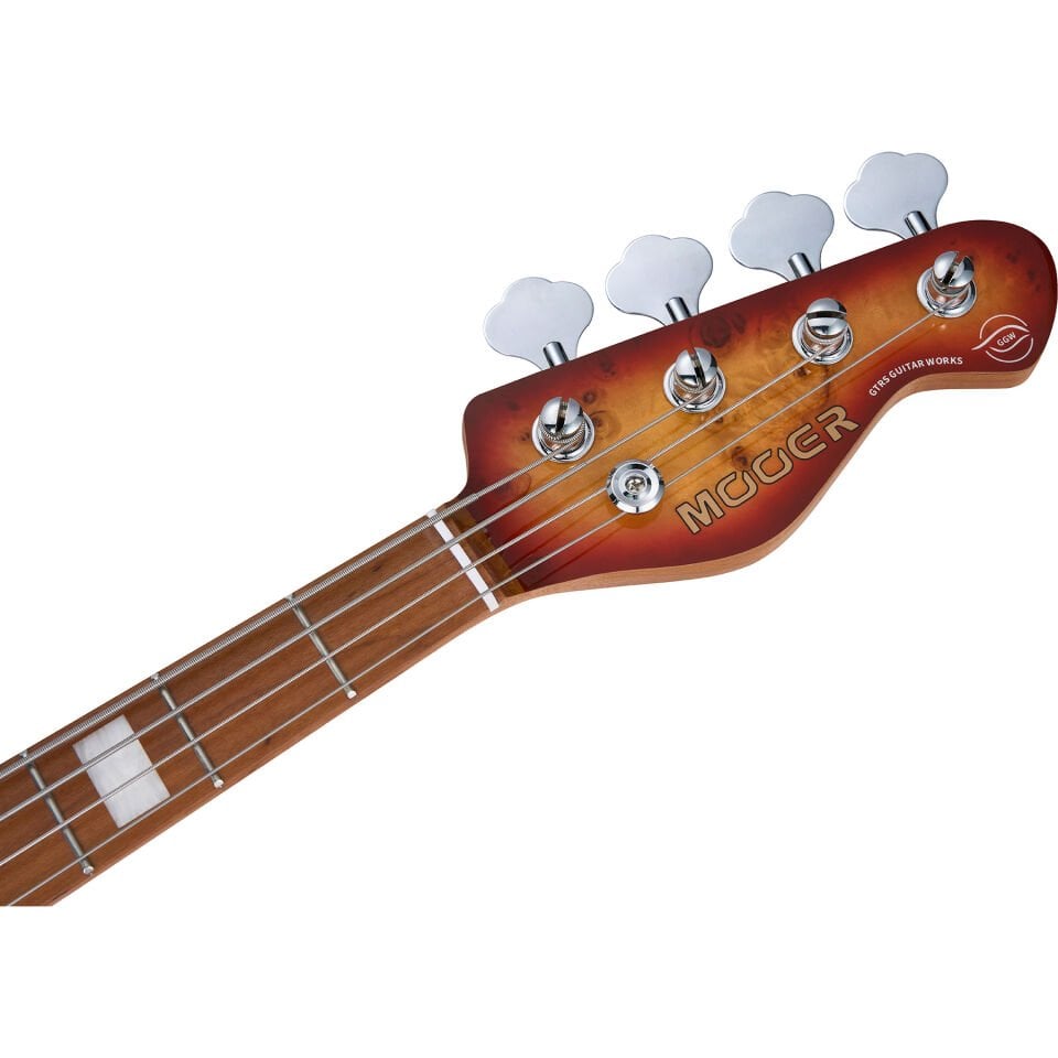 Mooer MBJ420RDBR Bas Gitar (Red Burst)