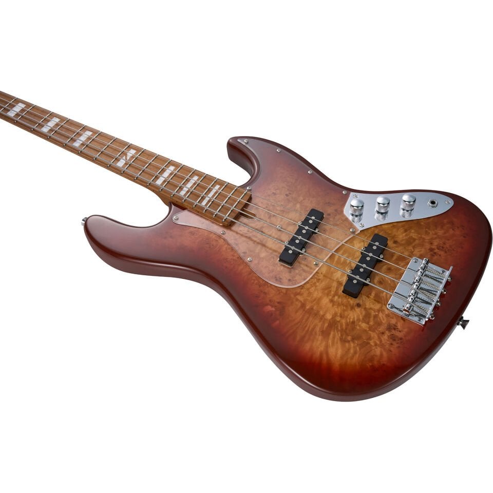 Mooer MBJ420RDBR Bas Gitar (Red Burst)