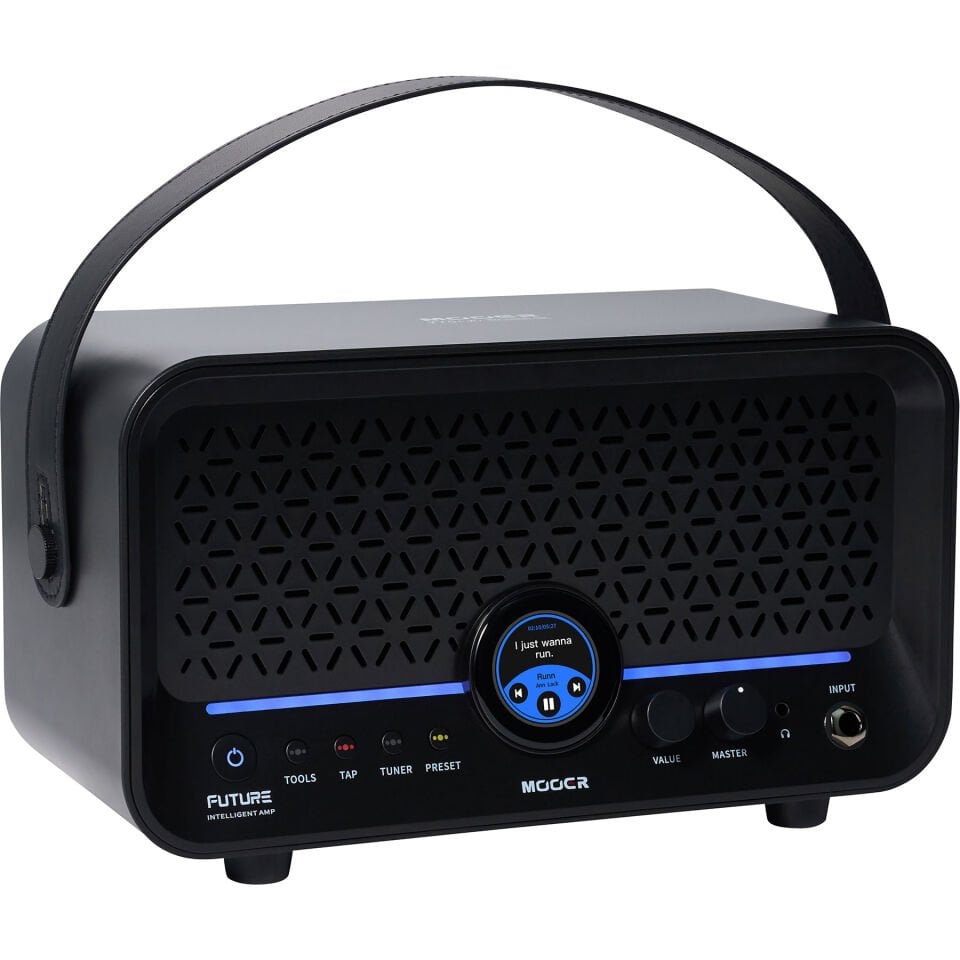 Mooer F15iLiPBK Şarjlı Akıllı Gitar Amfisi (Phantom Black)