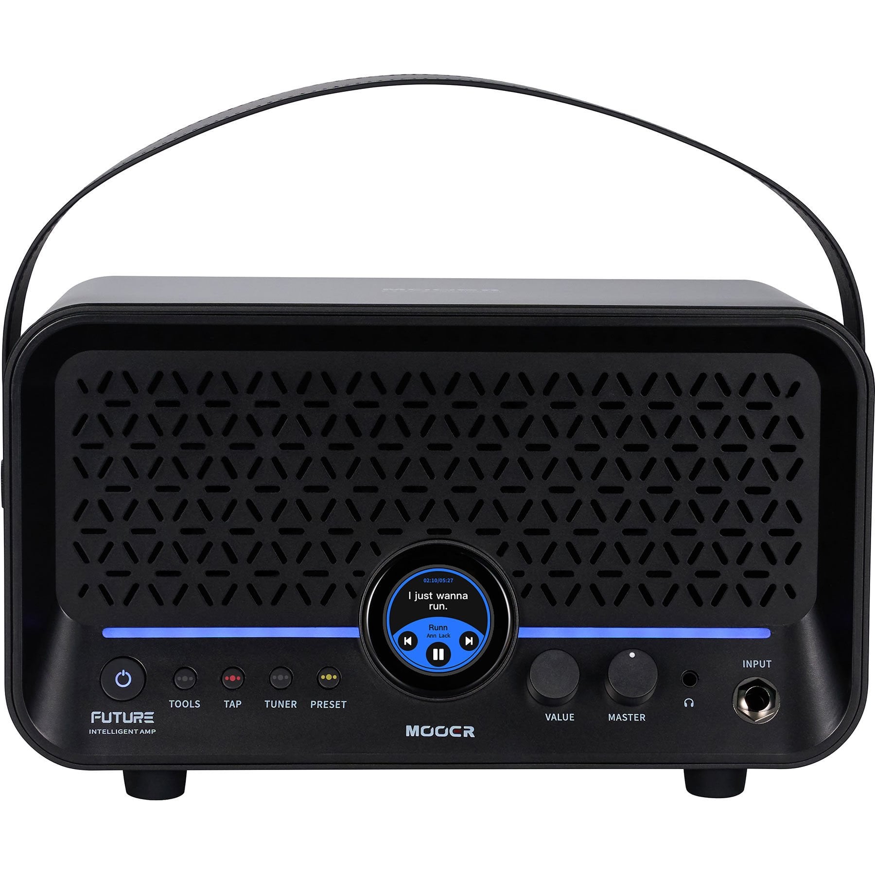 Mooer F15iLiPBK Şarjlı Akıllı Gitar Amfisi (Phantom Black)