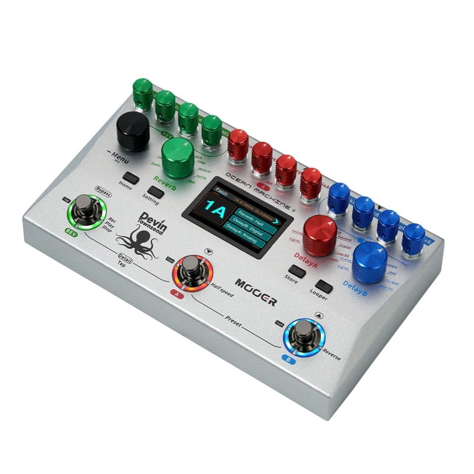 Mooer TDL4 Mooer Ocean Machine II Gitar Pedalı