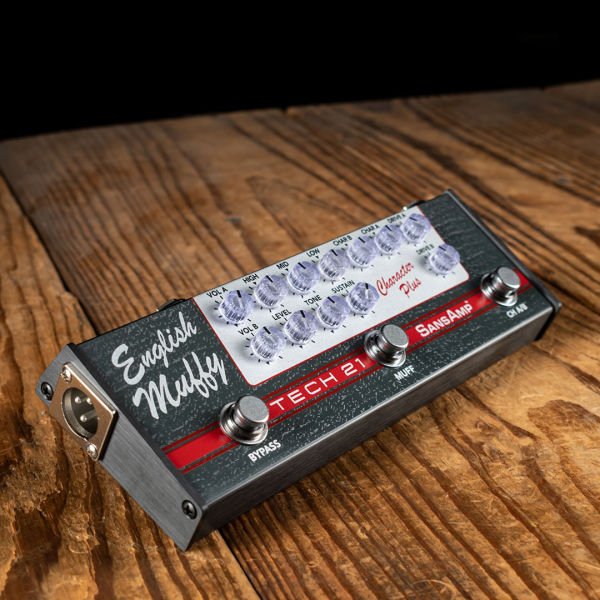 TECH 21 English Muffy ギターエフェクター Tech 21 SansAmp Character Plus English Muffy Gitar Pedalı (CPSEM)
