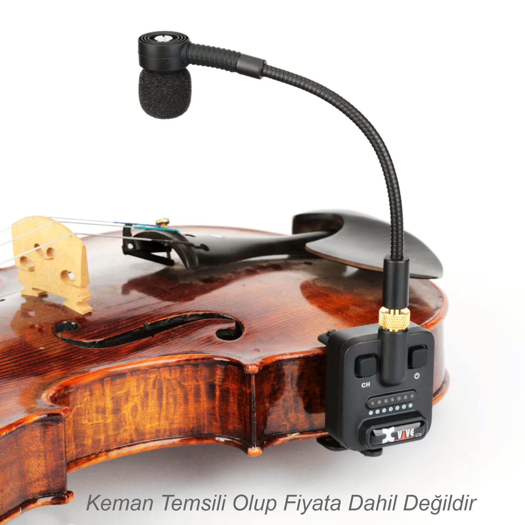 Xvive U9 Yaylı Saz Telsiz Mikrofonu (Keman, Viyola)