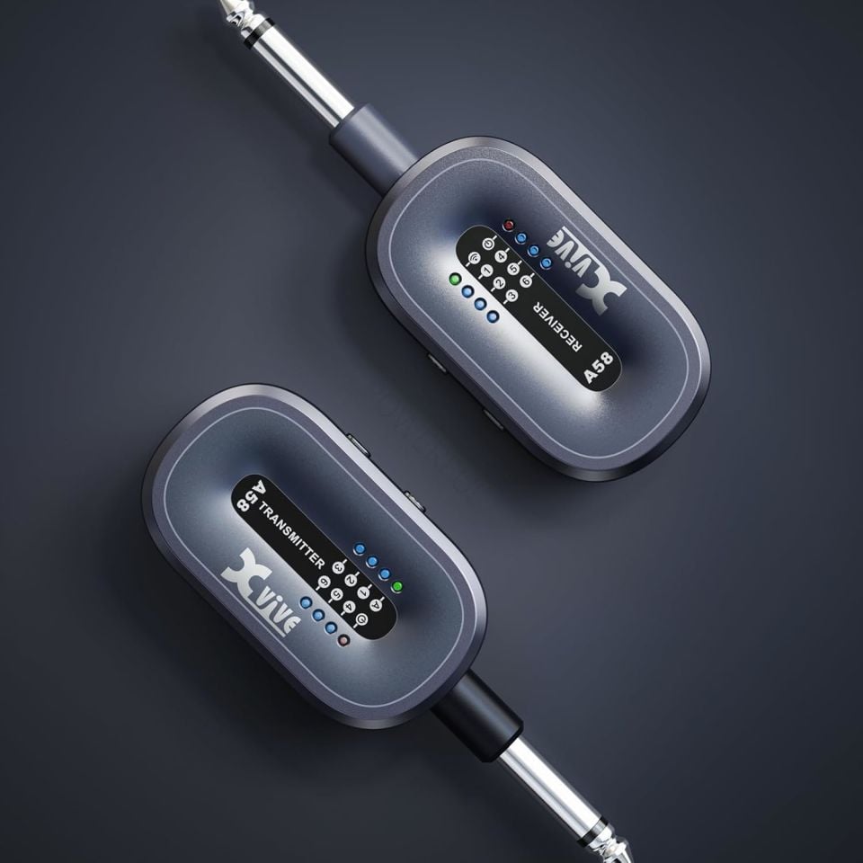 Xvive A-58 Gitar Telsiz Sistemi (Çanta Hediyeli)