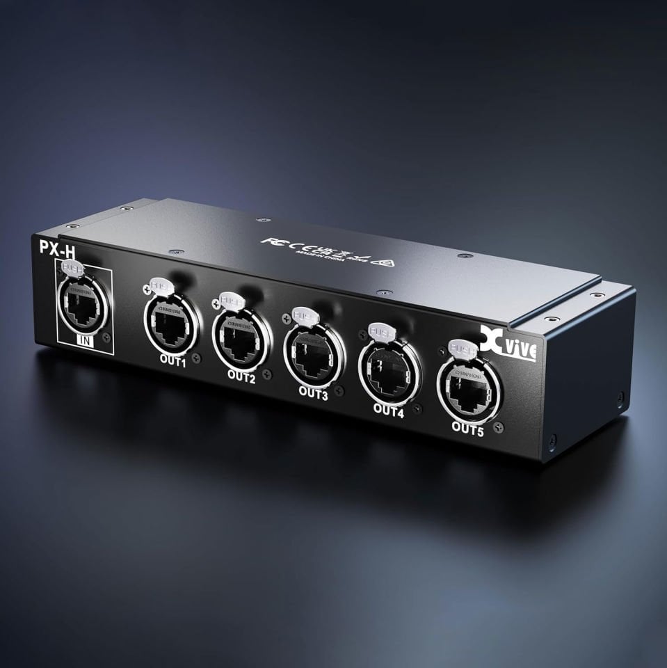 Xvive PX-HUB 1 Giriş/5 Çıkış Expansion Hub