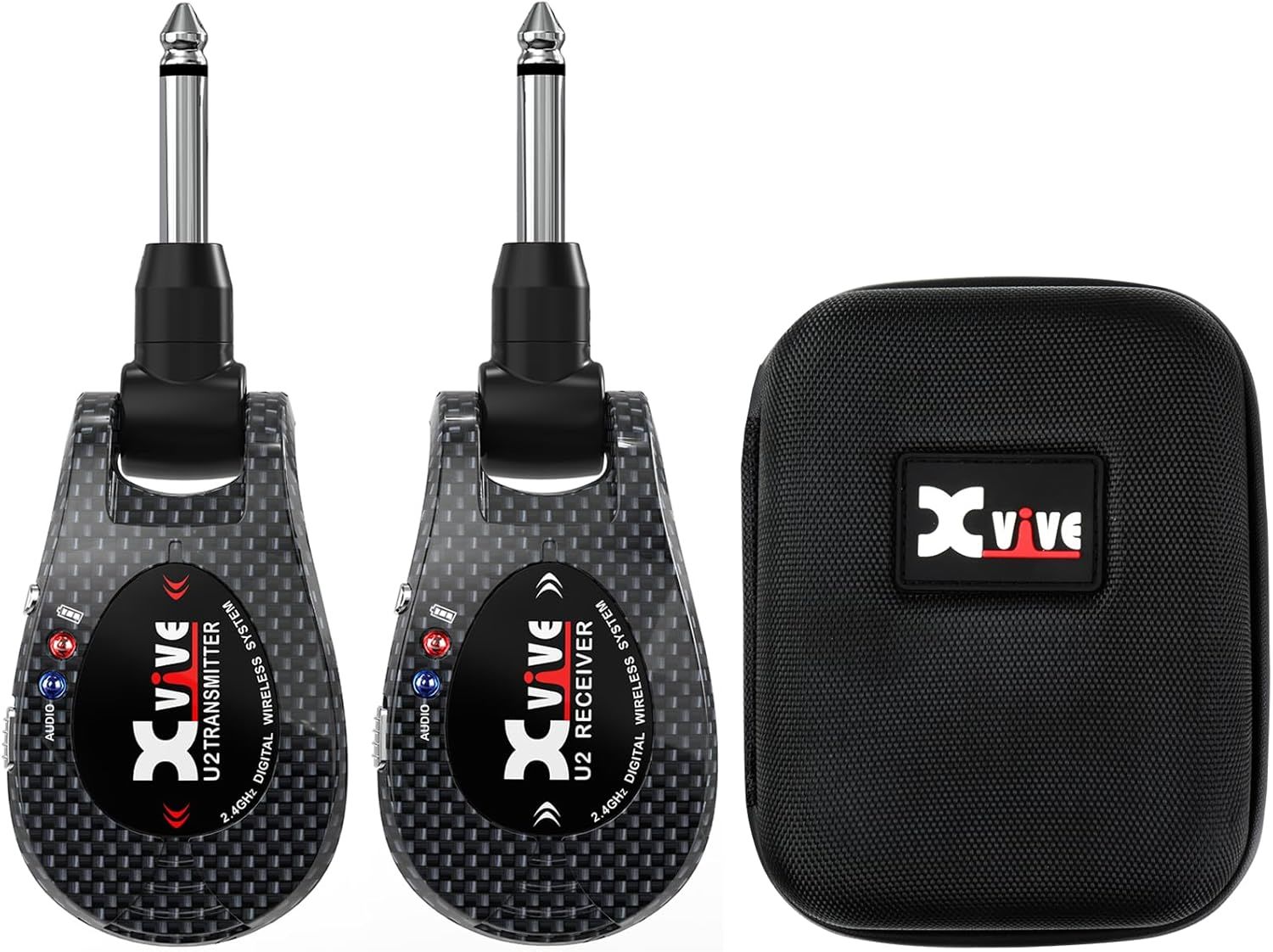 Xvive U-2 Carbon Gitar Telsiz Sistemi (Çanta Hediyeli)