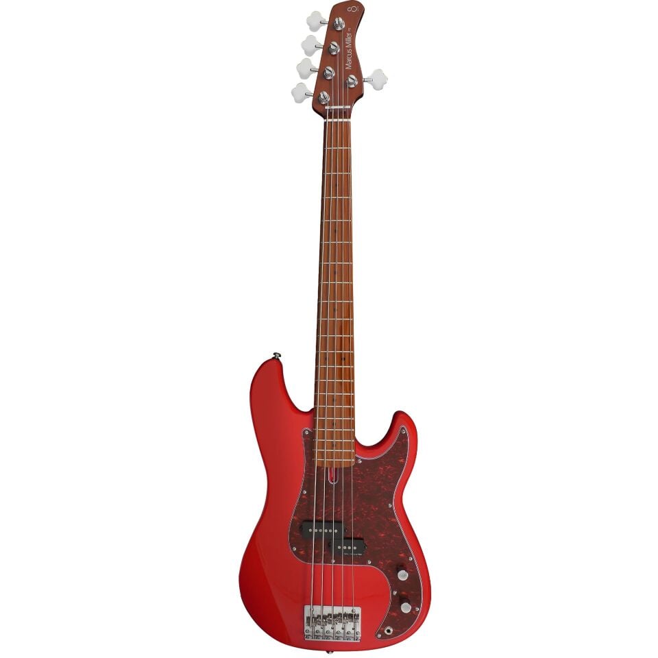 Sire Marcus Miller P5 Alder 5 Telli Bas Gitar (RD) Kılıflı