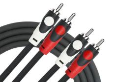 Kirlin LGA4023MBK 2 RCA Plug / 2 RCA Plug
