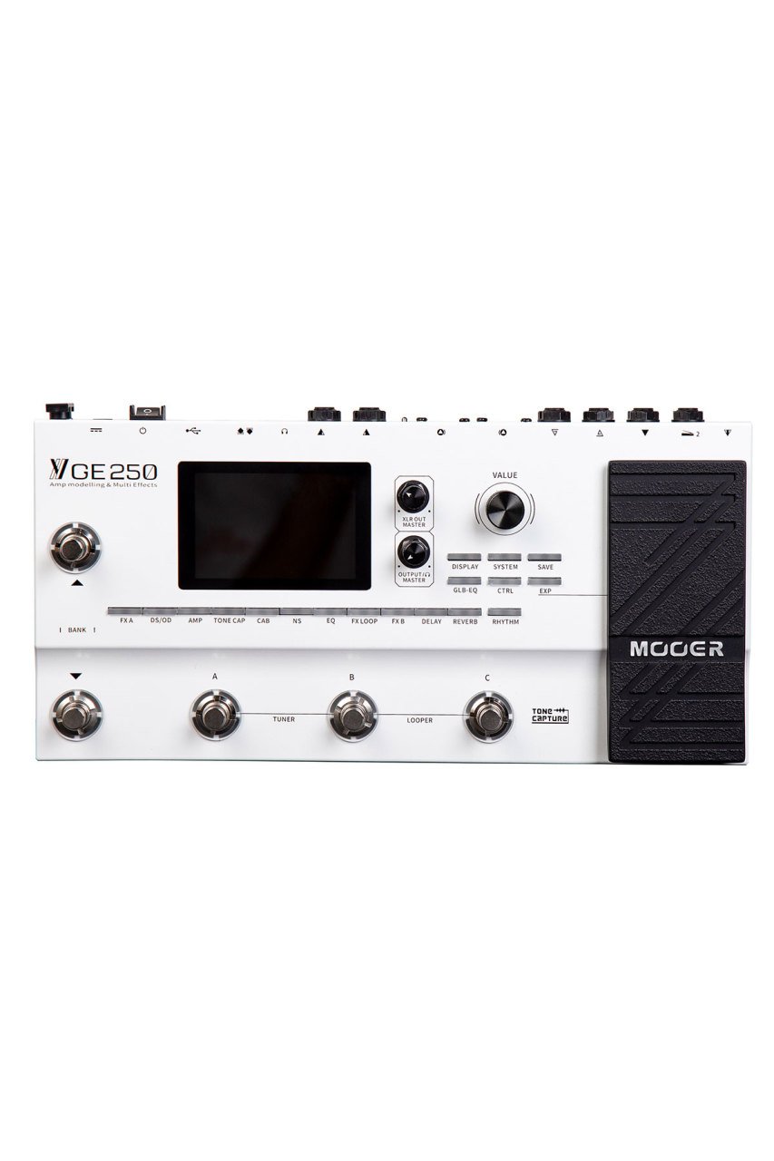 Mooer GE250 Amfi Modelleme ve Çoklu Efekt Gitar Pedalı | SATIN AL