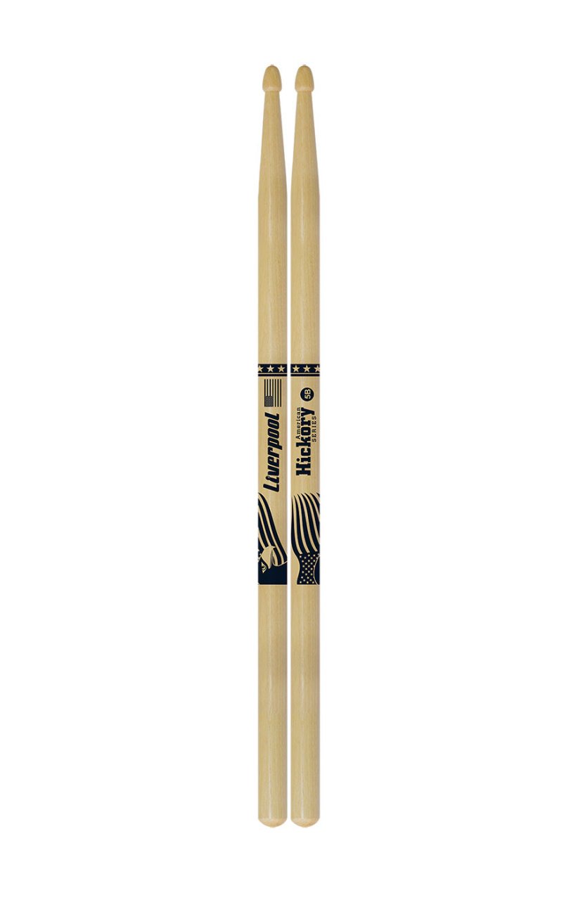 Liverpool Hickory 5B Ahşap Uçlu Baget
