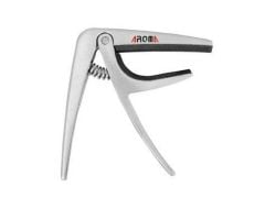 Aroma AC01 Akustik/Elektro Gitar Gümüş Renkli Capo