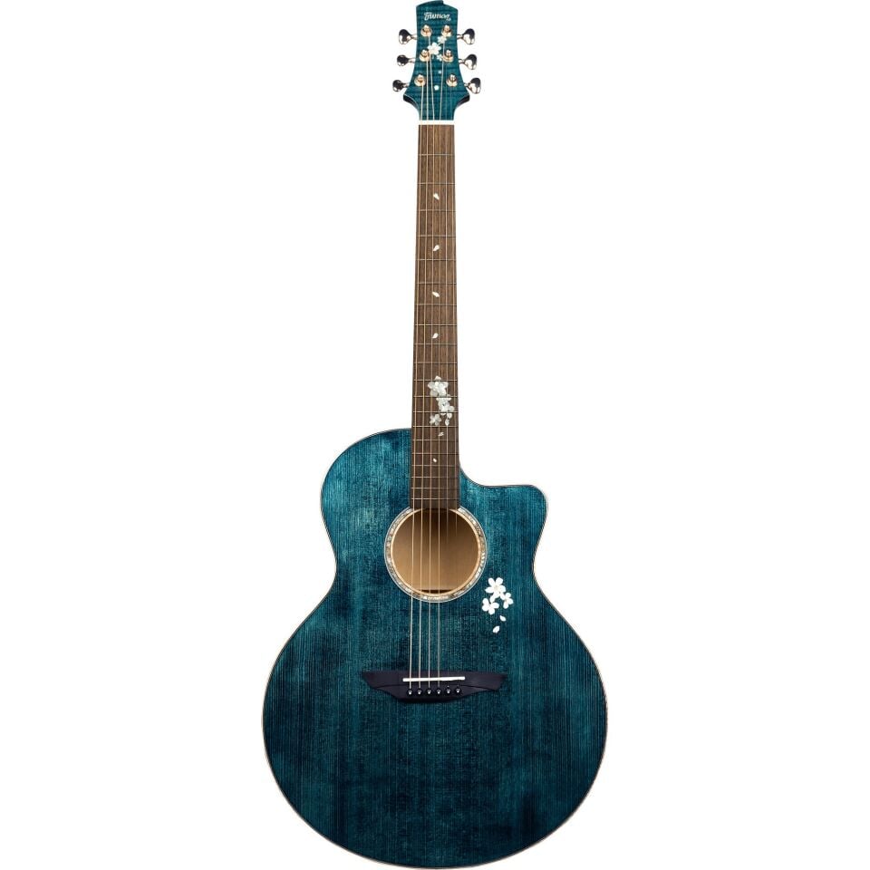 Trumon Sakura 520TFBU-M1 Elektro Akustik Gitar