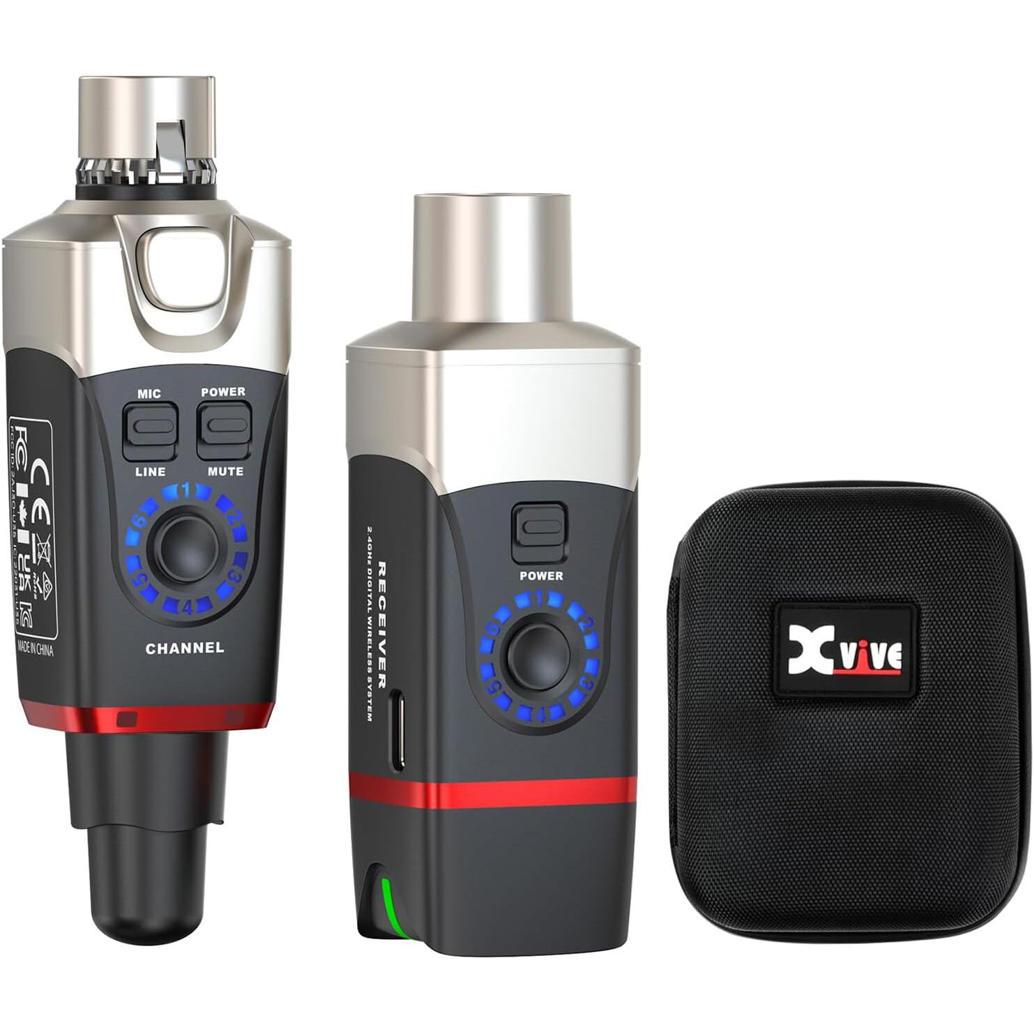 Xvive U35BK 5.8GHz Telsiz Mikrofon/Enstrüman Sistemi