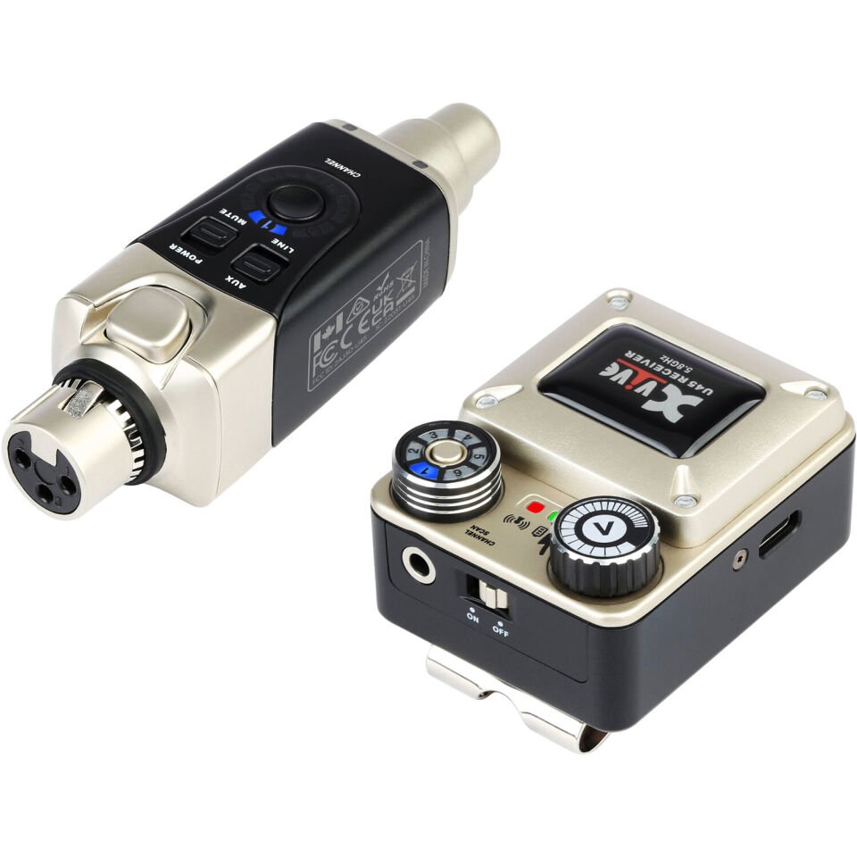 Xvive U45BK 5.8GHz Kablosuz In Ear Monitör Sistemi