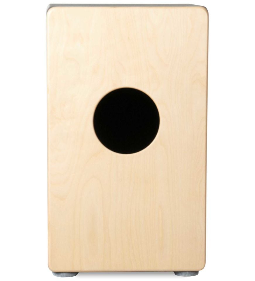Schlagwerk CP91 Cajon Rudiments Hard Coal Stripes Large Black