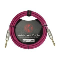 Kirlin IW-241PRGPU 1/4'' Mono Düz Uç 3 Metre Kablo