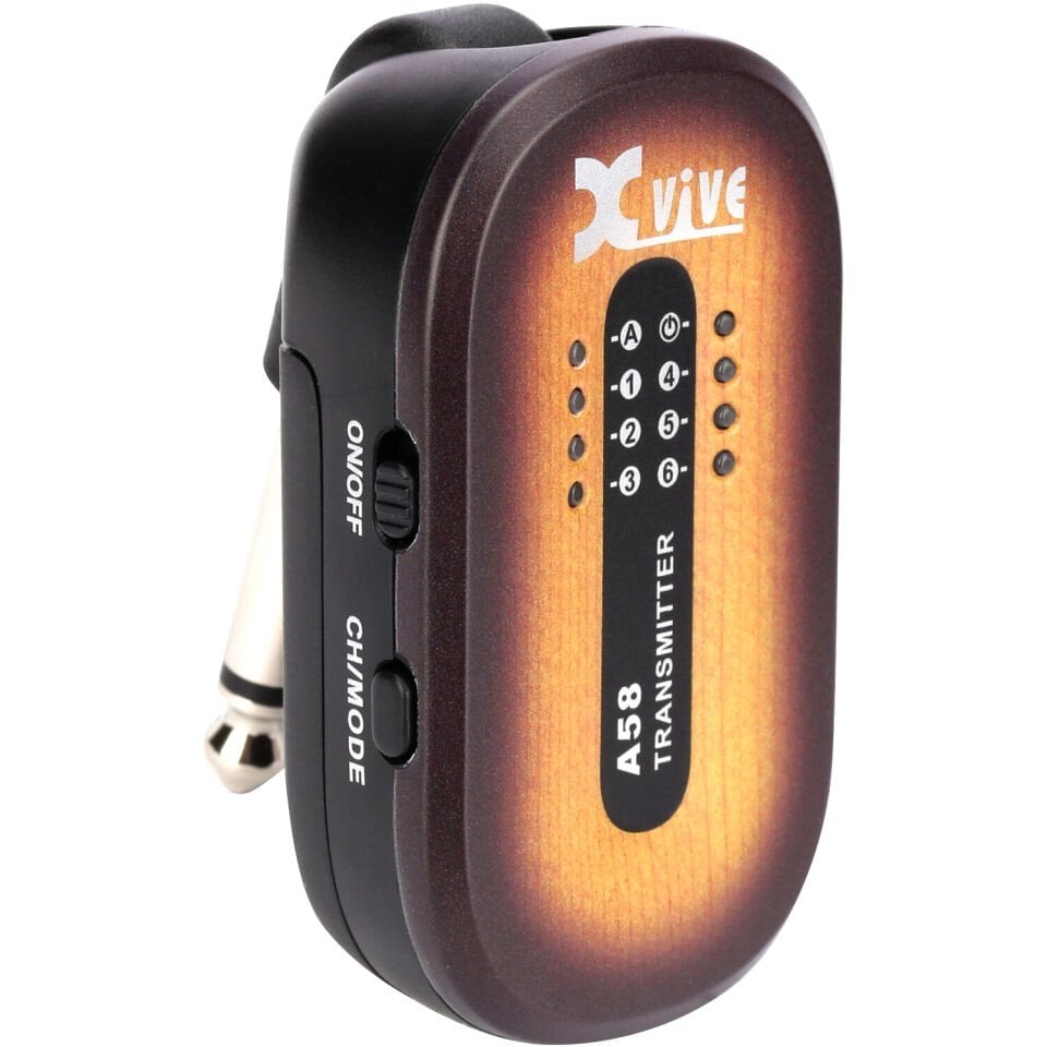 Xvive A58SB 5.8GHz Gitar Telsiz Sistemi Sunburst