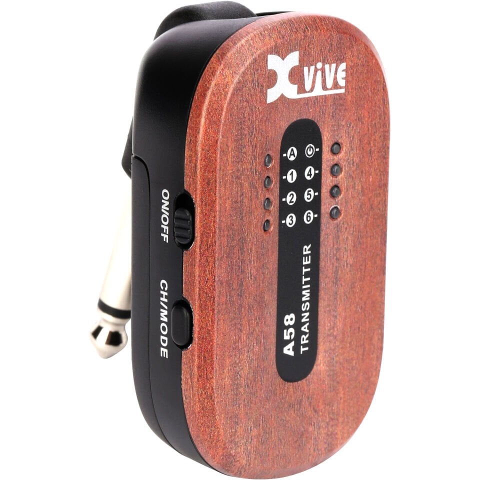 Xvive A58MH 5.8GHz Gitar Telsiz Sistemi Mahogany