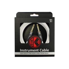 Kirlin IP-221GMGWHE 1/4'' Mono Düz Uç 3 Metre Kablo