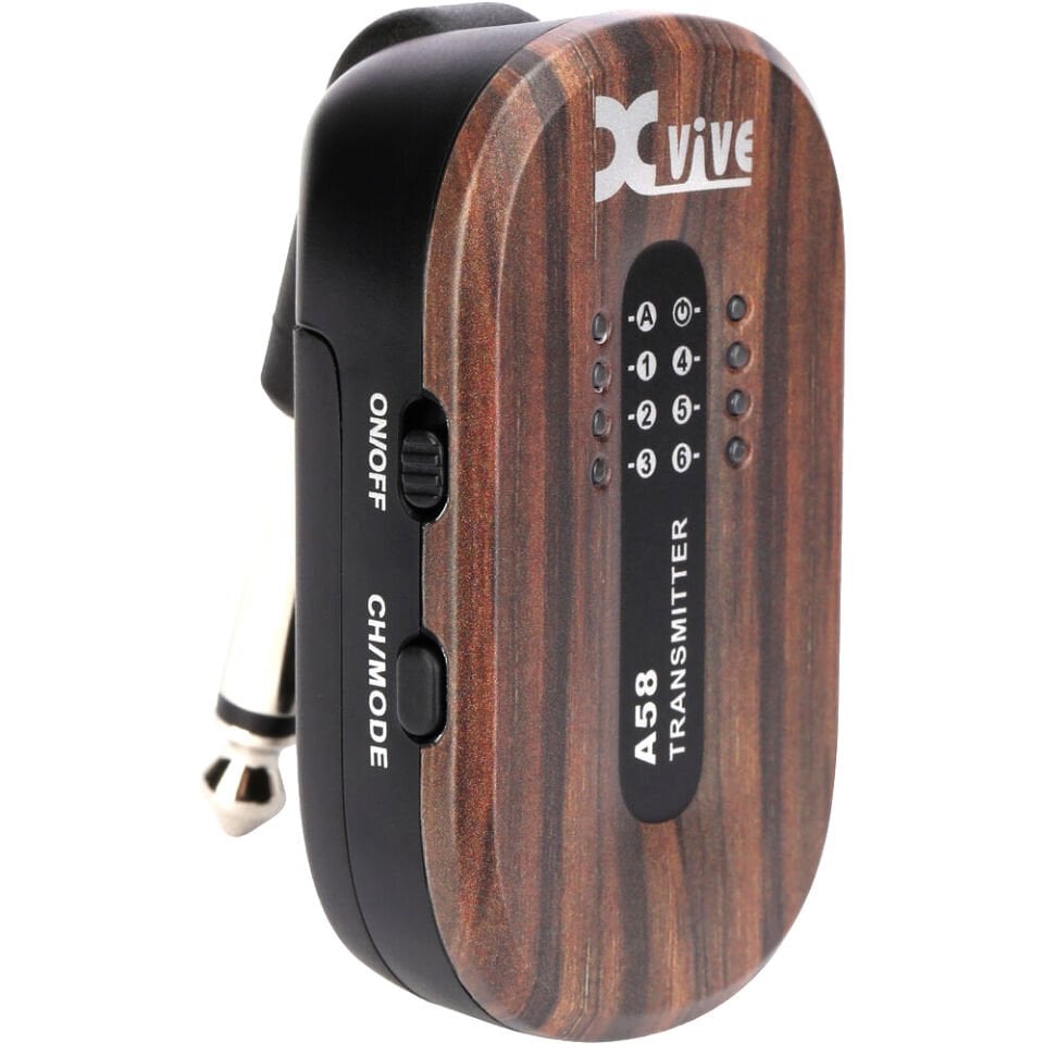 Xvive A58RW 5.8GHz Gitar Telsiz Sistemi Rosewood