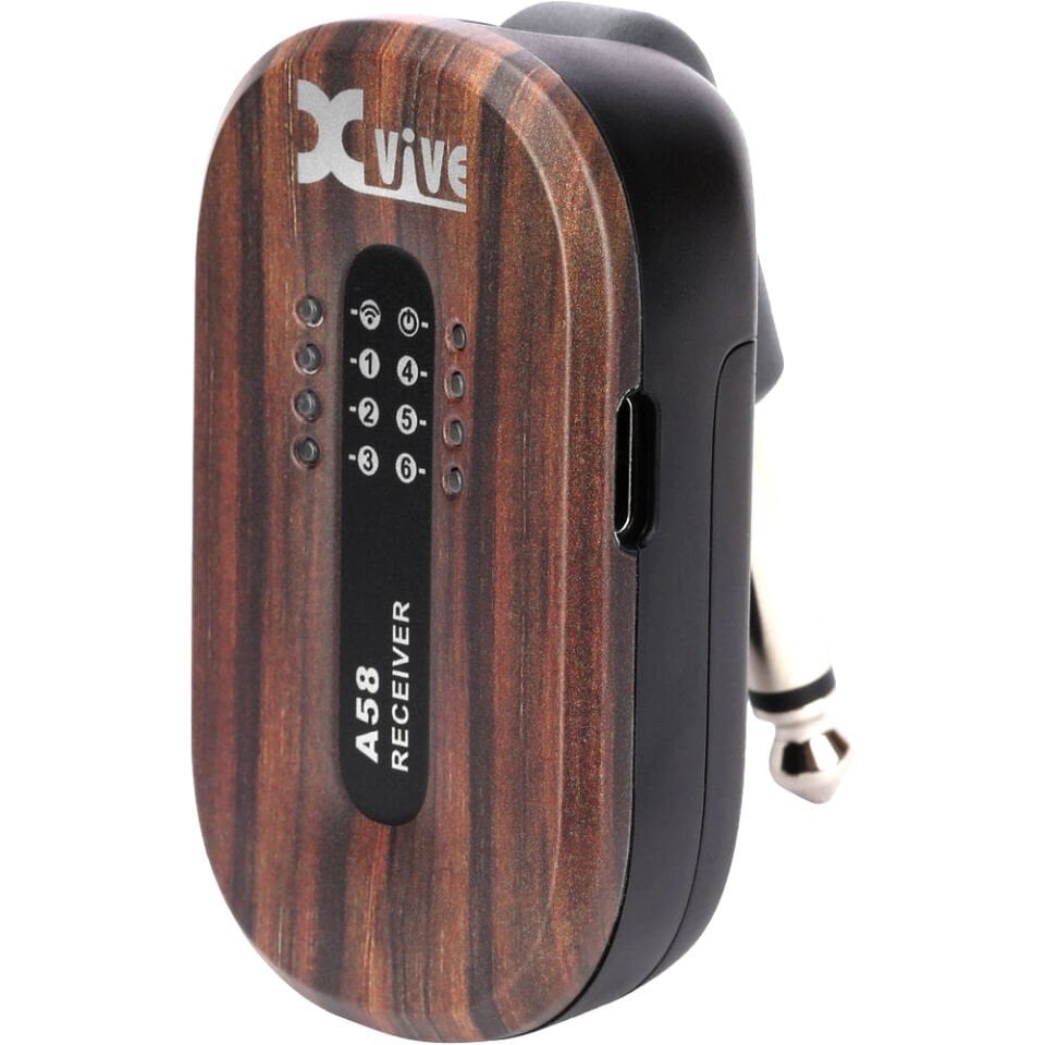 Xvive A58RW 5.8GHz Gitar Telsiz Sistemi Rosewood