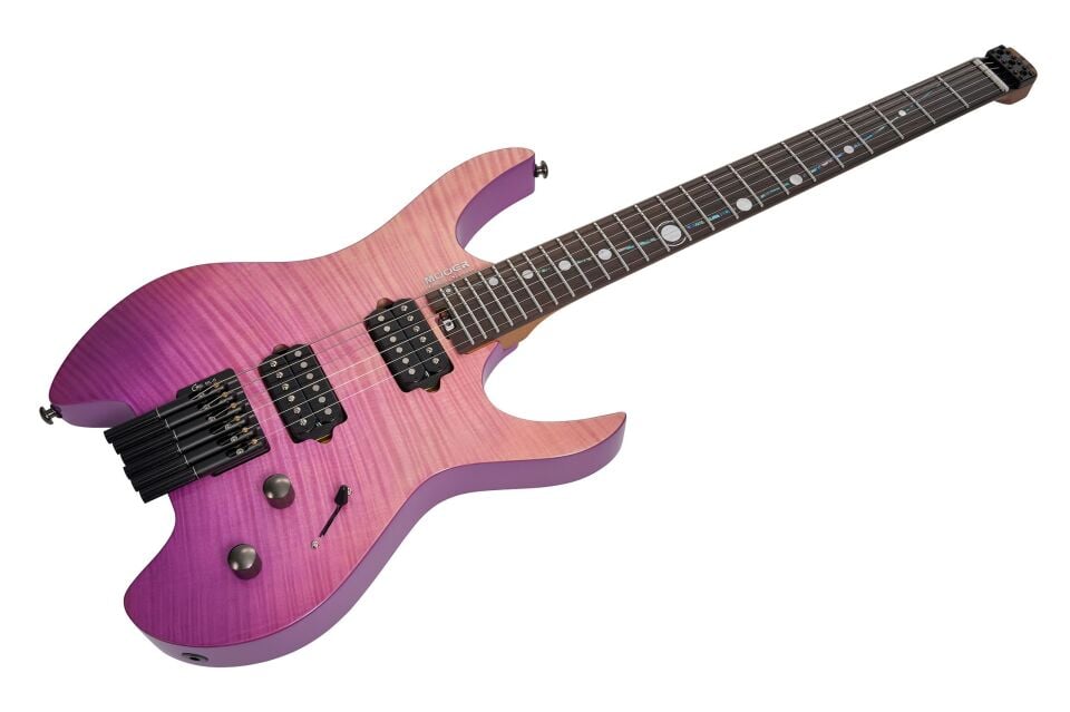 Mooer MHL100 Elektro Gitar Purple Burst