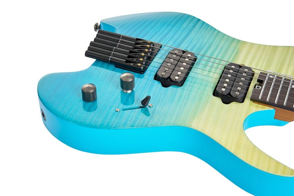 Mooer MHL100 Elektro Gitar Blue Burst