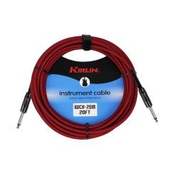 Kirlin IWCX-201BRD 1/4'' Mono Düz Uç 3 Metre Kablo