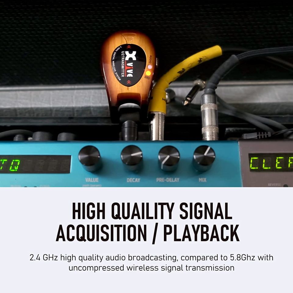 Xvive U2-SNB Gitar Telsiz Sistemi (Çanta Hediyeli) | SATIN AL