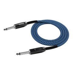 Kirlin IWCX-201BBL 1/4'' Mono Düz Uç 3 Metre Kablo