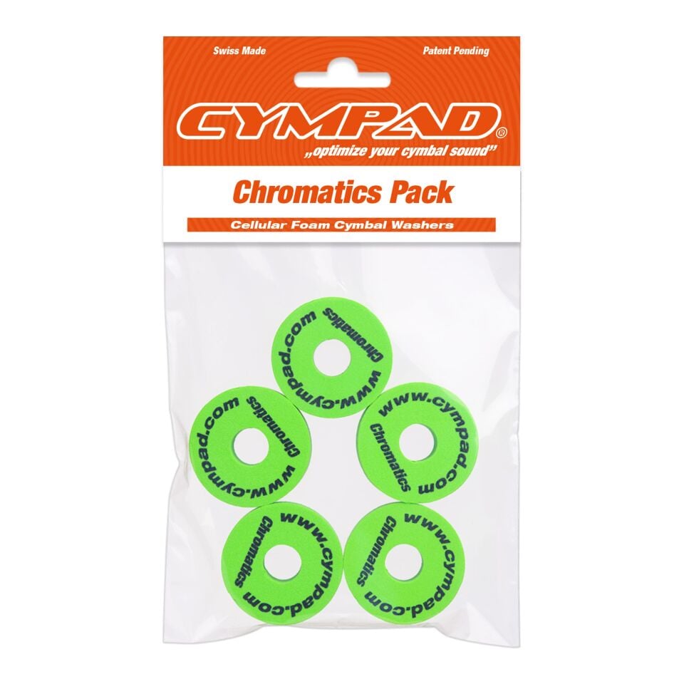 Cympad CS155G Chromatics Yeşil Zil Pulu (5li Paket)