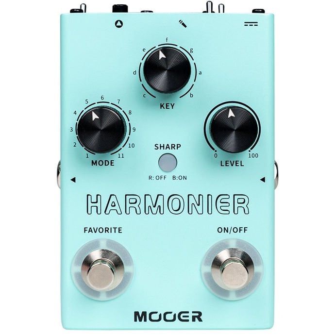 Mooer MVP2 Harmonier Vokal Harmonizer Pedalı