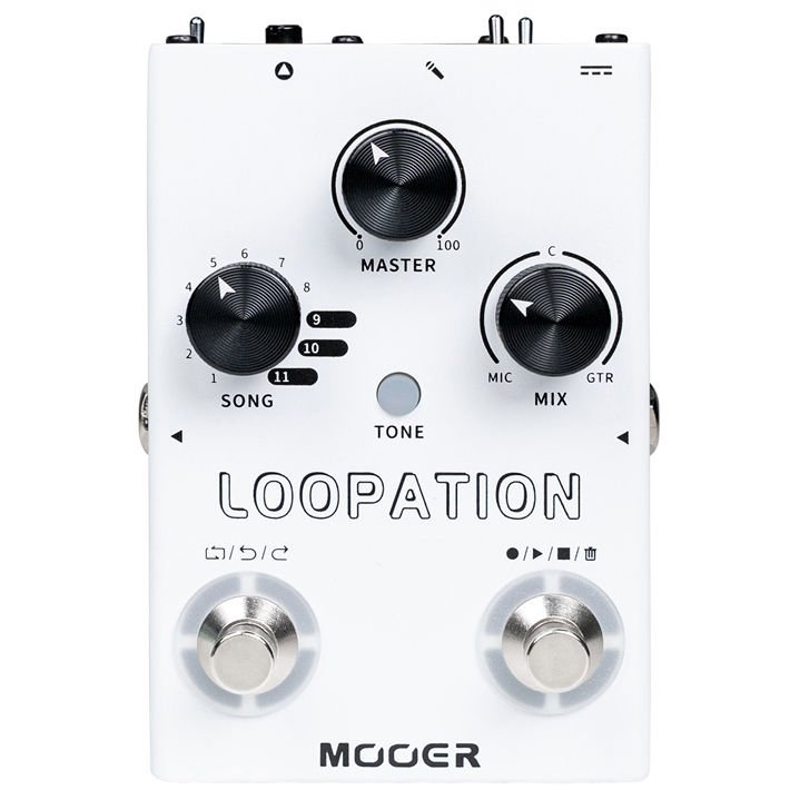 ギター Mooer LOOPATION Mooer MVP3 Loopation Gitar / Vokal Loop Pedalı
