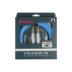 Kirlin BLI-201WSFGBE 1/4'' Mono Düz Uç 3 Metre Kablo