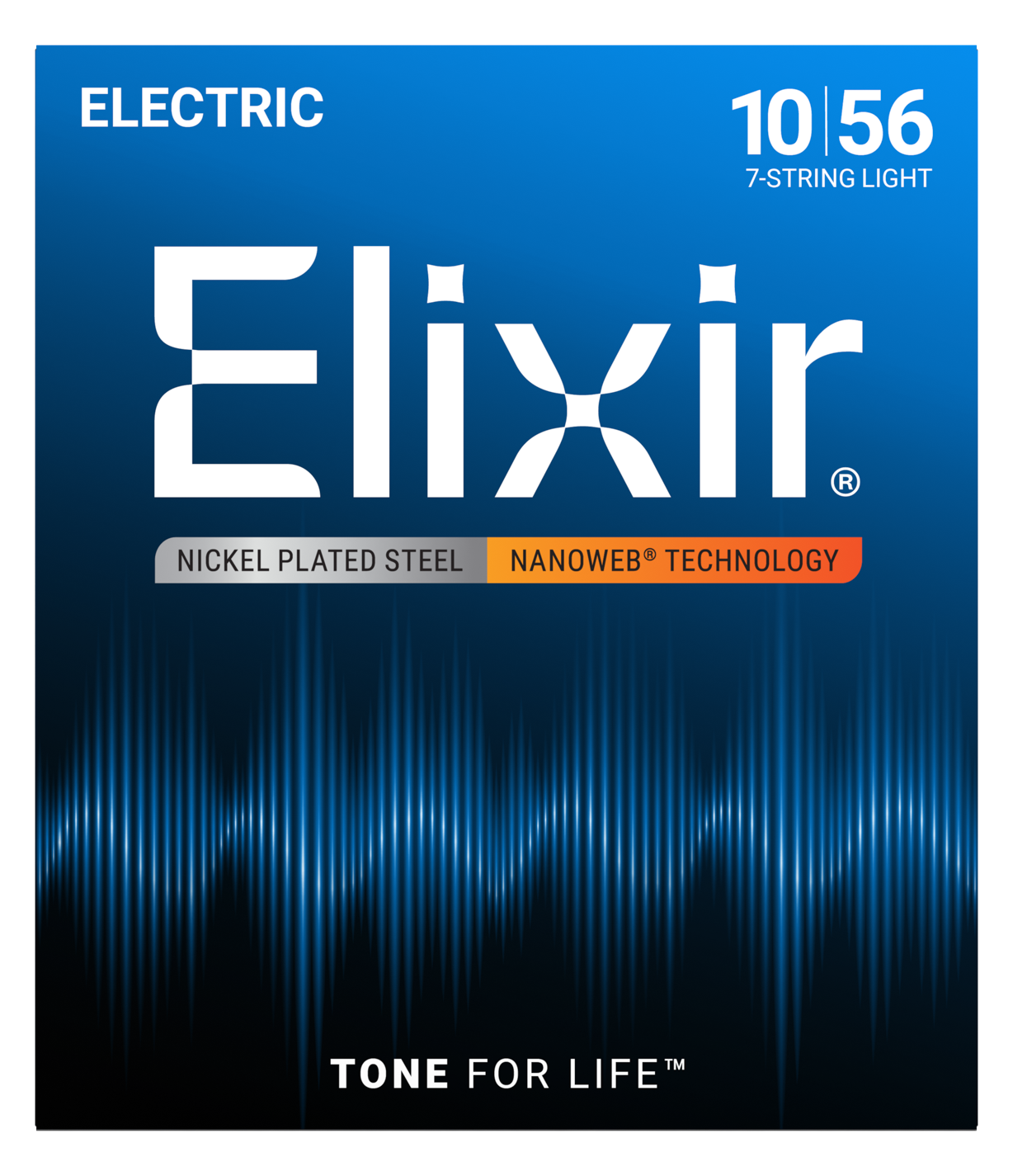 Elixir 010-056 Nanoweb 7 Telli Elektro Gitar (12057)