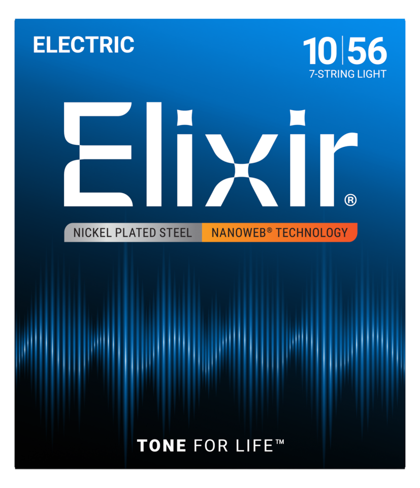 Elixir 010-056 Nanoweb 7 Telli Elektro Gitar (12057)