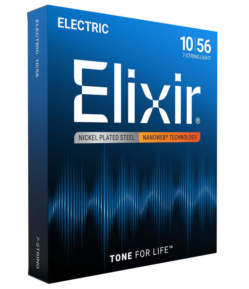 Elixir 010-056 Nanoweb 7 Telli Elektro Gitar (12057)
