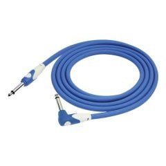 Kirlin LGI-202BL 1/4'' Mono Düz Uç - Dik Açılı 6 Metre Kablo
