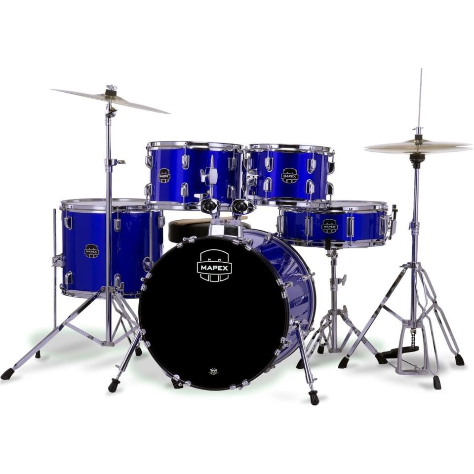 Mapex Comet Akustik Davul 22+10+12+16FT+14S (CM5295FTCIB)
