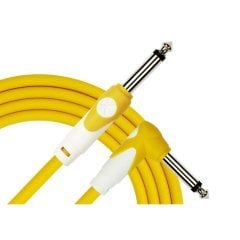 Kirlin LGI-202YE 1/4'' Mono Düz Uç - Dik Açılı 3 Metre Kablo