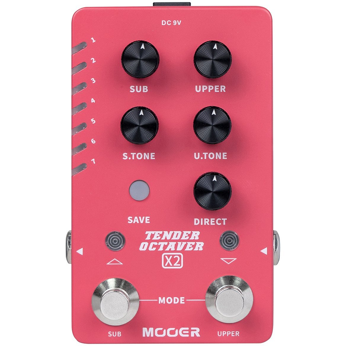 Mooer M730 Tender Octaver X2 Gitar Pedalı