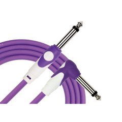 Kirlin LGI-202PU 1/4'' Mono Düz Uç - Dik Açılı 3 Metre Kablo