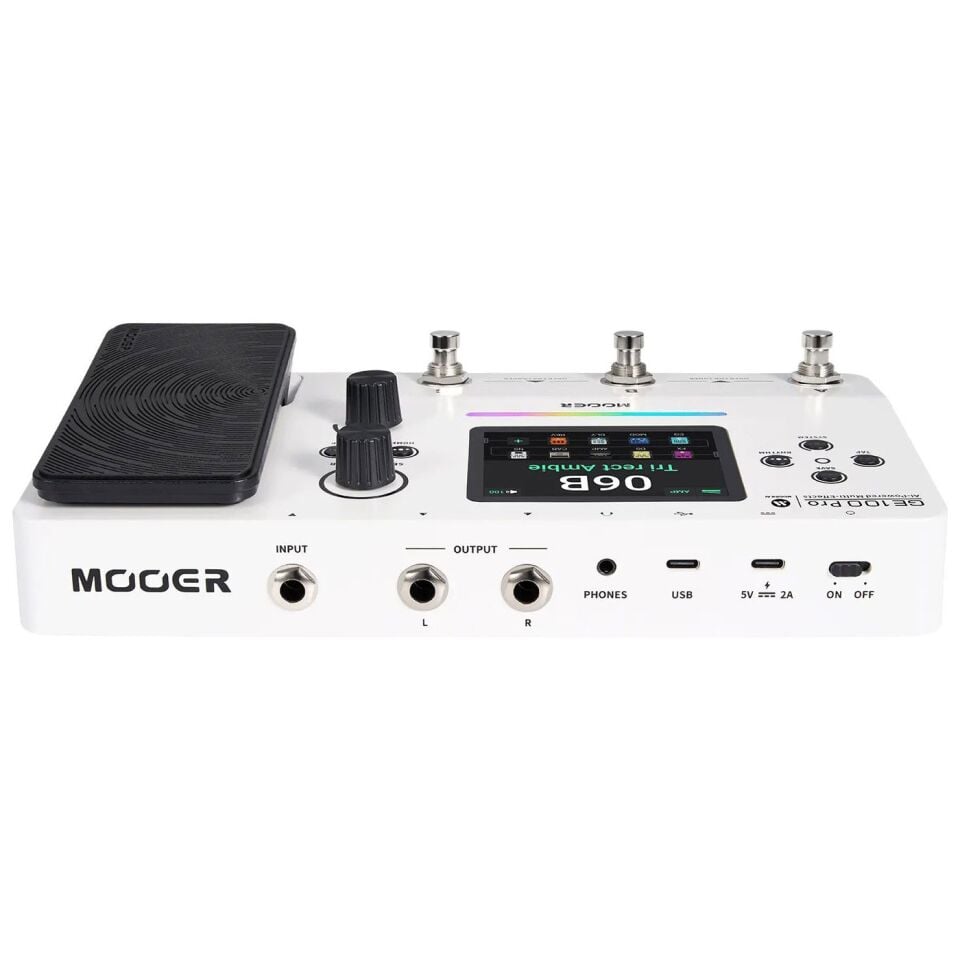 Mooer GE100PRO Gitar Efekt Prosesörü (AI ve MNRS/NAM Desteği)