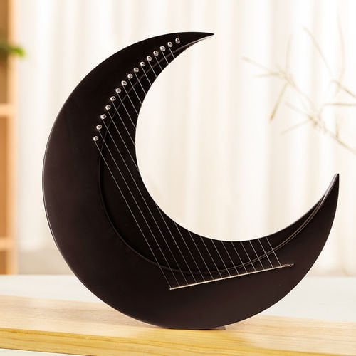 Hluru 15 Telli Siyah Hilal Lir LC15BK