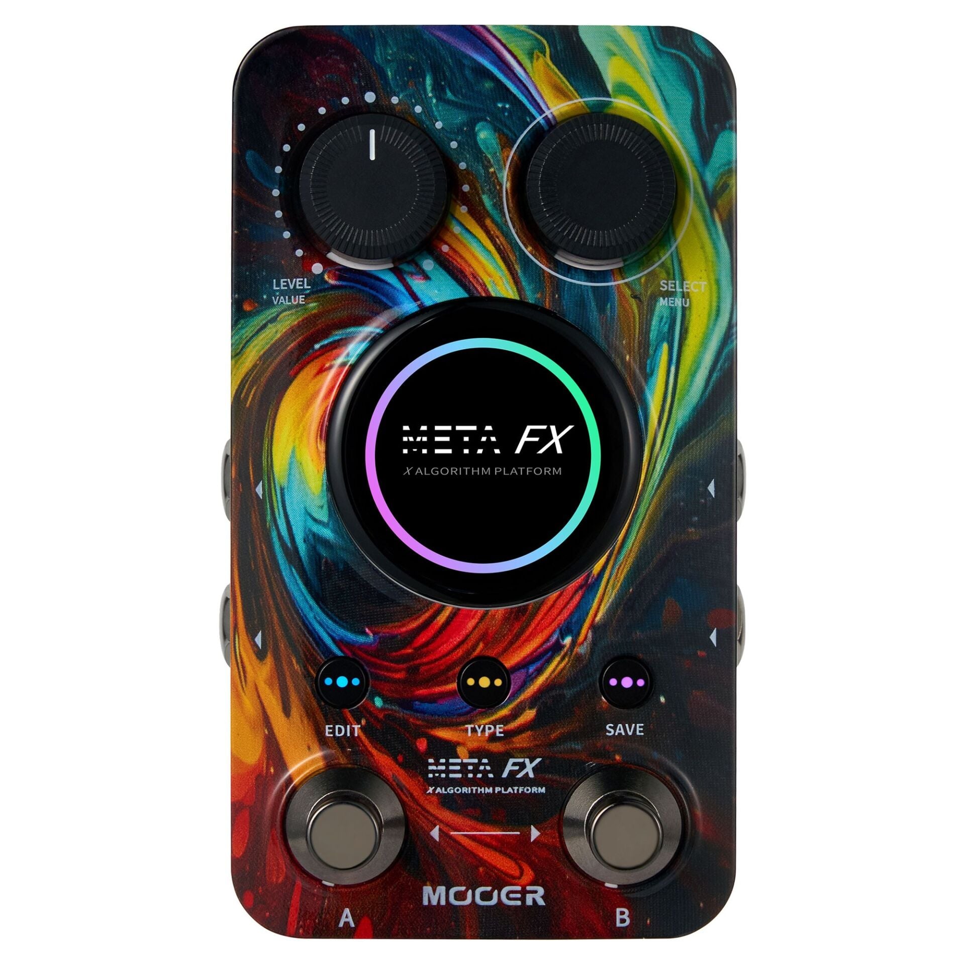 Mooer META FX Stereo Gitar Efekt Pedalı (Reverb-Delay-Modulation)